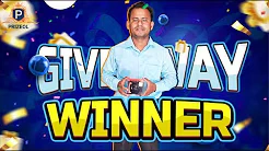 Digital Clock Giveaway winner